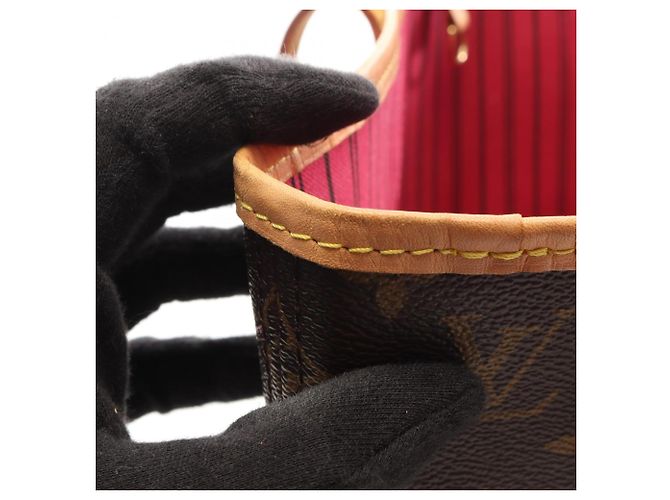 Borsa Tote Louis Vuitton Neverfull MM - vista 7