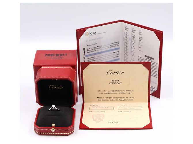 Cartier 1895 Solitärring - Ansicht 8