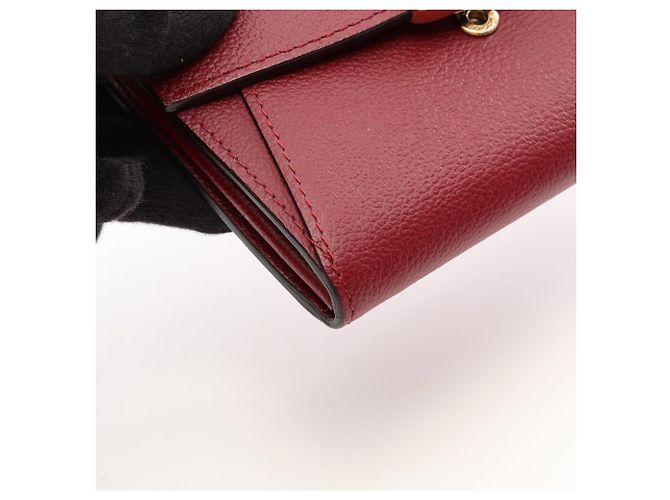 Cartera compacta Cartier C de Compact en Bordeaux - vista 6