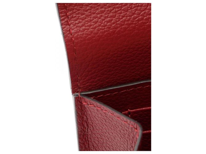 Cartera compacta Cartier C de Compact en Bordeaux - vista 9
