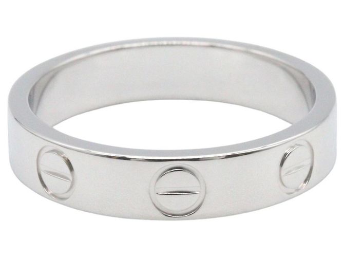 Anello Cartier Mini Love in oro bianco 18K - vista 2