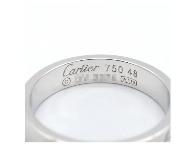 Anello Cartier Mini Love in oro bianco 18K - vista 3