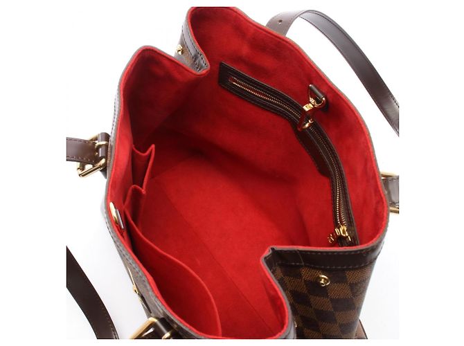 Borsa Tote Louis Vuitton Hampstead MM - vista 3