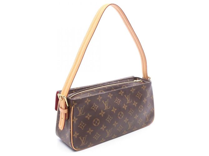 Borsa a tracolla Louis Vuitton Vivacite MM Monogram - vista 2