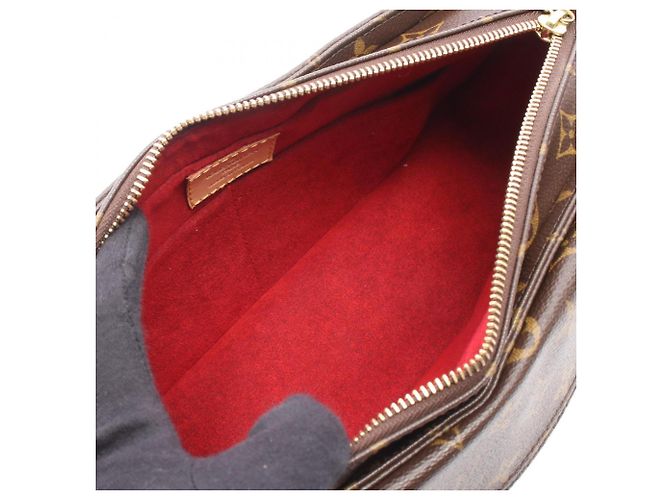 Borsa a tracolla Louis Vuitton Vivacite MM Monogram - vista 3
