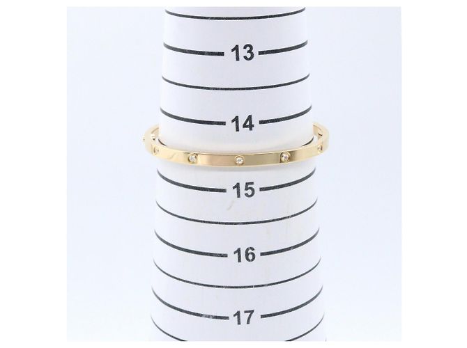 Bracciale con ciondoli Cartier in oro giallo 18K e diamanti - vista 6