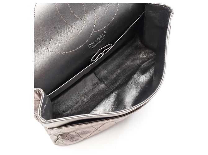 Borsa Chanel 2.55 Matelassé Maxi Double Flap - vista 3