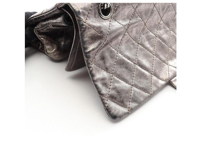 Borsa Chanel 2.55 Matelassé Maxi Double Flap - vista 7