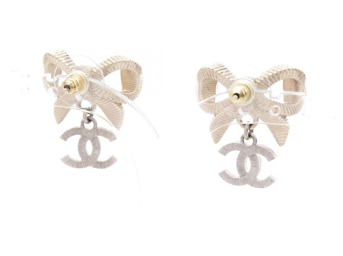 Orecchini Chanel Coco Mark Ribbon - vista 2