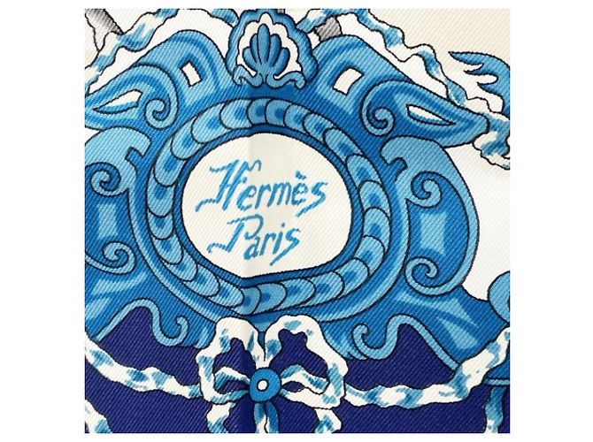 Hermès Hermes Carre 90 Foulard in seta multicolore - vista 4
