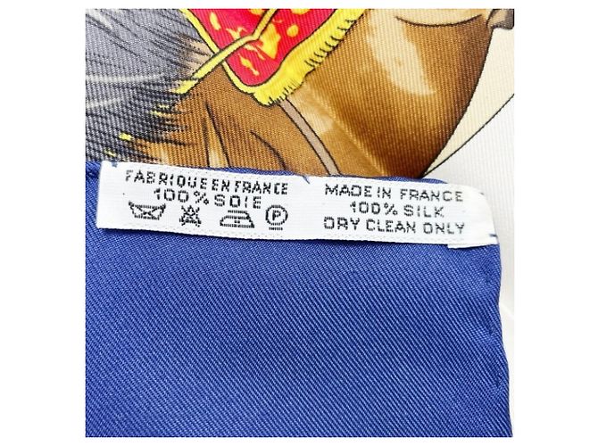 Hermès Hermes Carre 90 Foulard in seta multicolore - vista 6
