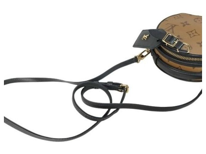 Borsa a tracolla Louis Vuitton Monogram Reverse Mini Boite Chapeau - vista 3