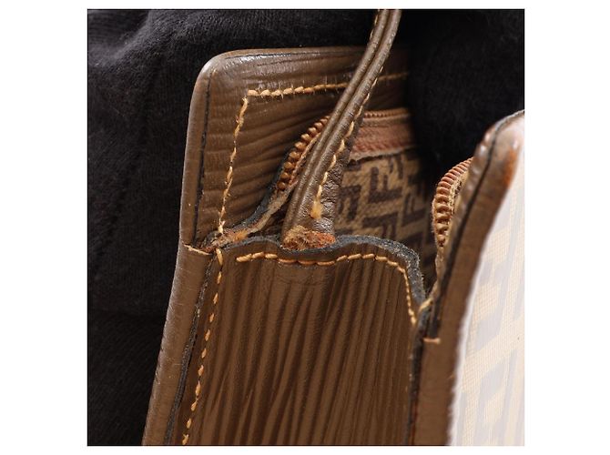 Borsa a tracolla Fendi Zucchino - vista 11