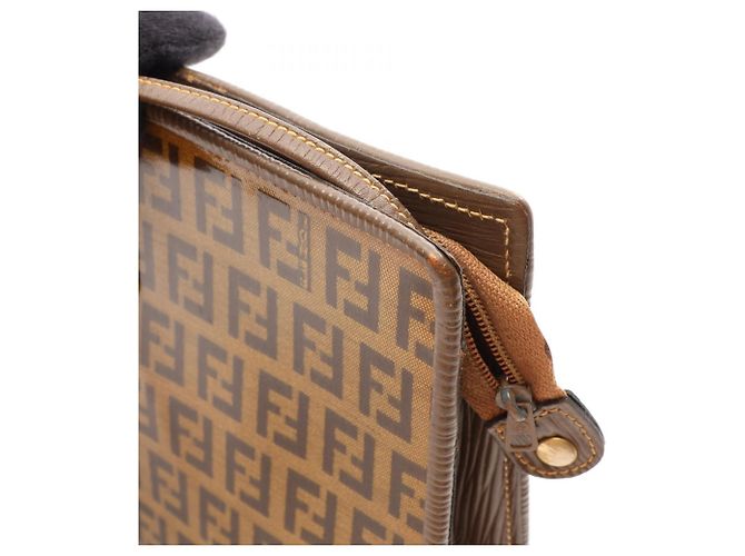 Borsa a tracolla Fendi Zucchino - vista 7
