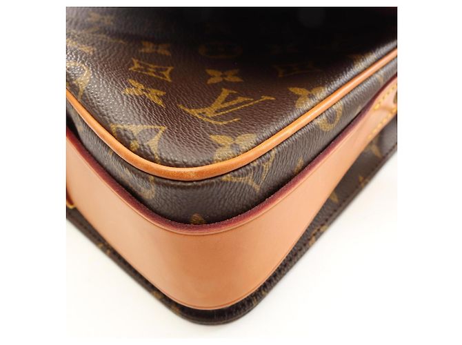Borsa a tracolla Louis Vuitton Cartouchiere MM - vista 10