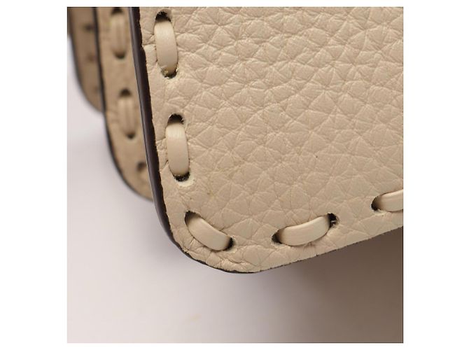Borsa Fendi Peekaboo I.U Small Selleria - vista 5