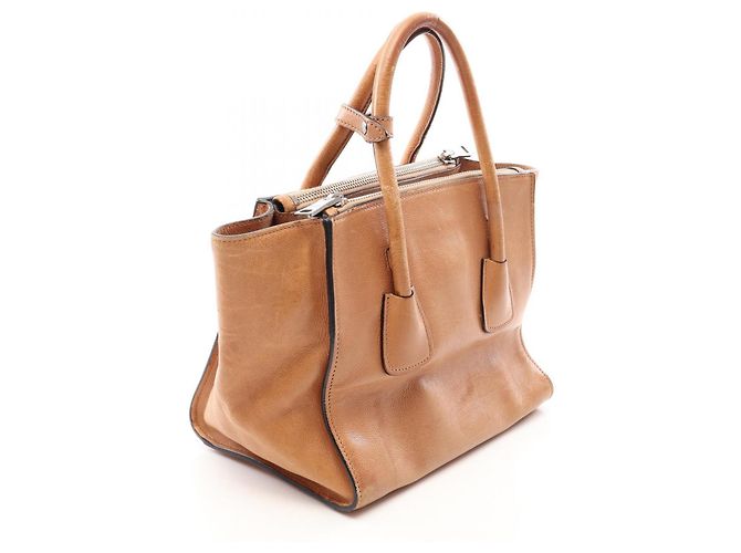 Prada 2-Way Handtasche Beige - Ansicht 2