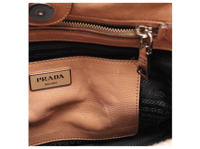 Prada 2-Way Handtasche Beige - Ansicht 5