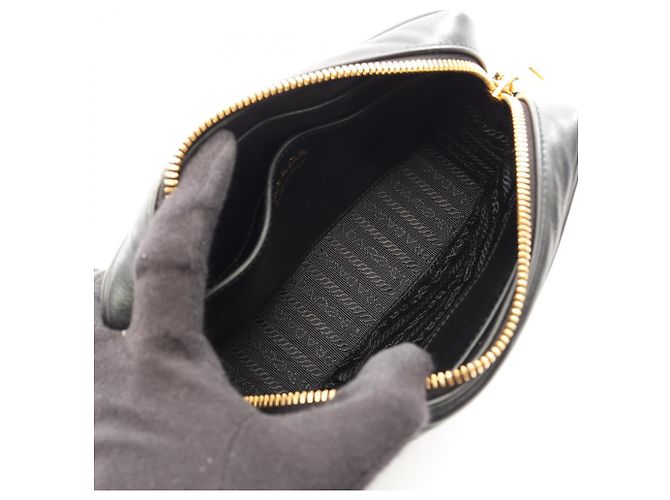 Borsa a tracolla Prada Soft Calf Impun - vista 3