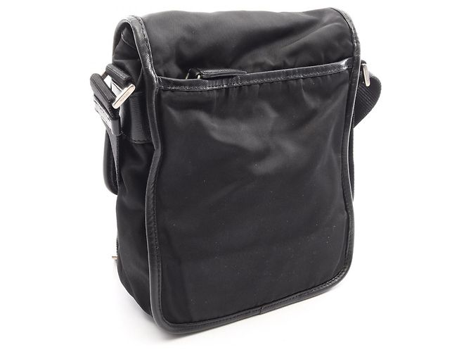 Borsa a mano Prada Nylon Saffiano Triangle - vista 2