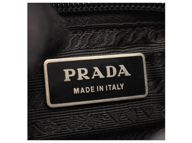 Borsa a mano Prada Nylon Saffiano Triangle - vista 4