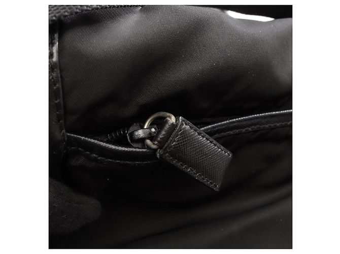 Borsa a mano Prada Nylon Saffiano Triangle - vista 9
