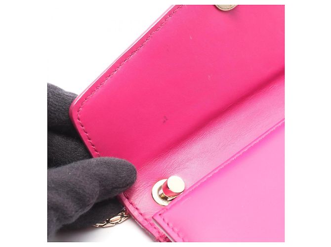 Bulgari Borsa a tracolla Bvlgari Serpenti Forever in pelle rosa - vista 6