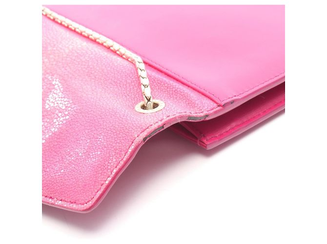 Bulgari Borsa a tracolla Bvlgari Serpenti Forever in pelle rosa - vista 8