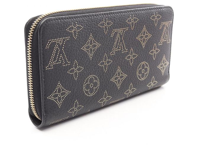 Louis Vuitton Zippy Wallet aus schwarzem Monogram-Leder - Ansicht 2