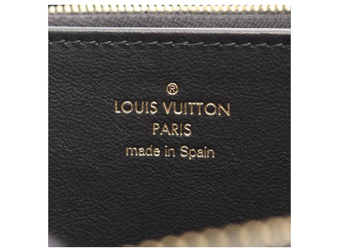 Louis Vuitton Zippy Wallet aus schwarzem Monogram-Leder - Ansicht 4