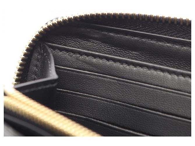 Louis Vuitton Zippy Wallet aus schwarzem Monogram-Leder - Ansicht 5