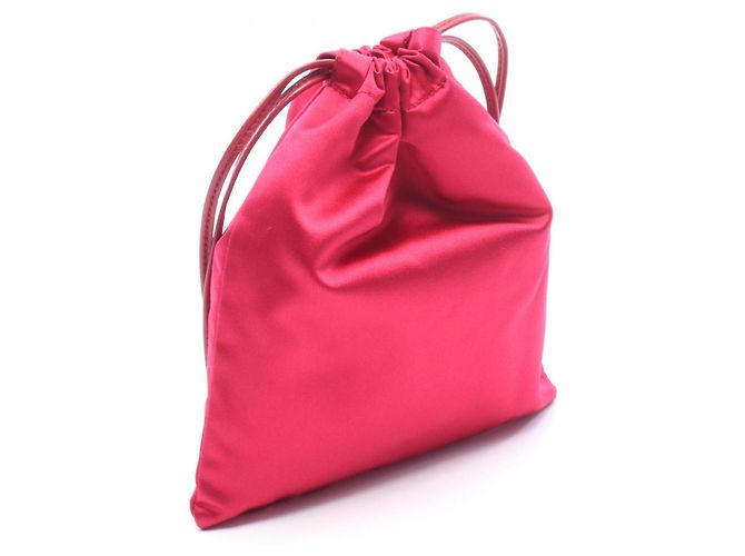 Borsa/Pouch Miu Miu DUCHESSE Red - vista 2