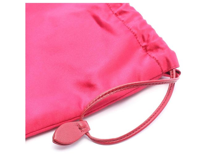 Borsa/Pouch Miu Miu DUCHESSE Red - vista 5