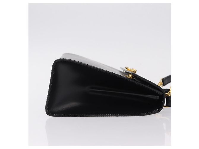 Céline Celine Vintage Logo Top Handle Leather Small - vista 3