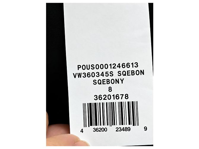 Vera Wang Schwarzes Pailletten-Abendkleid - Ansicht 6