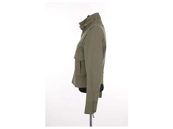 Chaqueta Barbara Bui de algodón caqui - vista 3