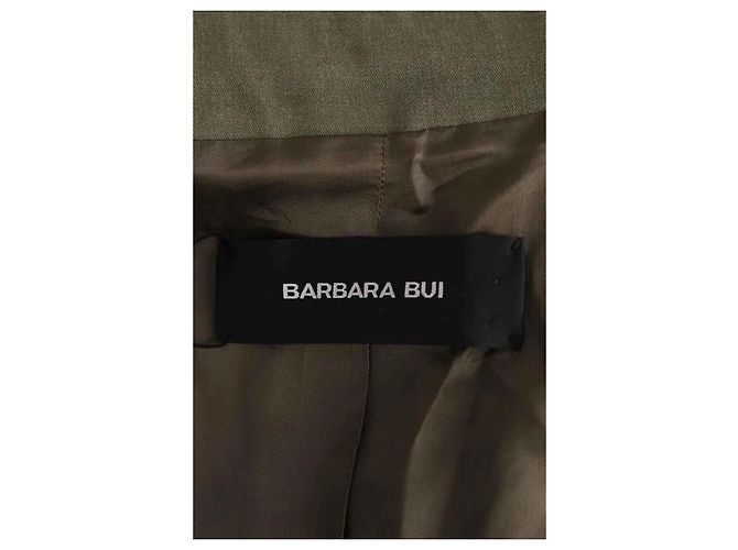 Chaqueta Barbara Bui de algodón caqui - vista 4