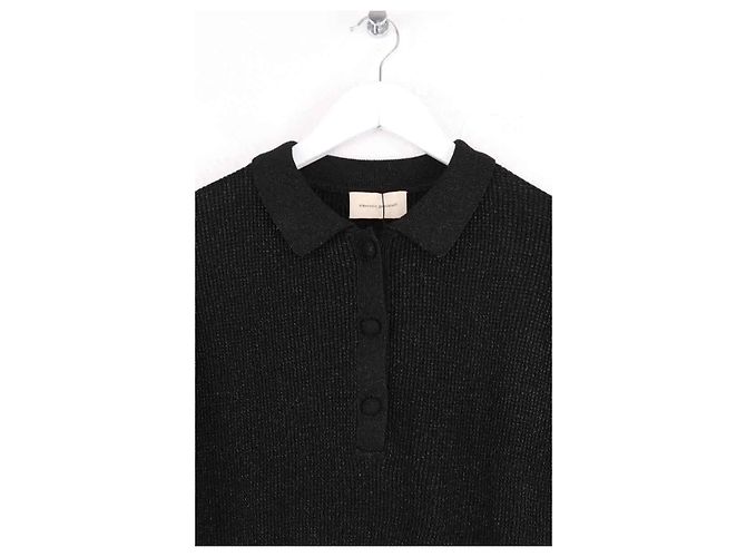 Top de viscosa negro Alexandra Golovanoff - vista 2