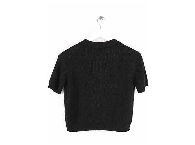 Top de viscosa negro Alexandra Golovanoff - vista 3