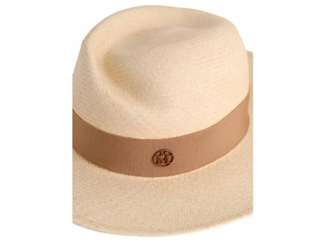 Sombrero Panama Maison Michel beige - vista 2