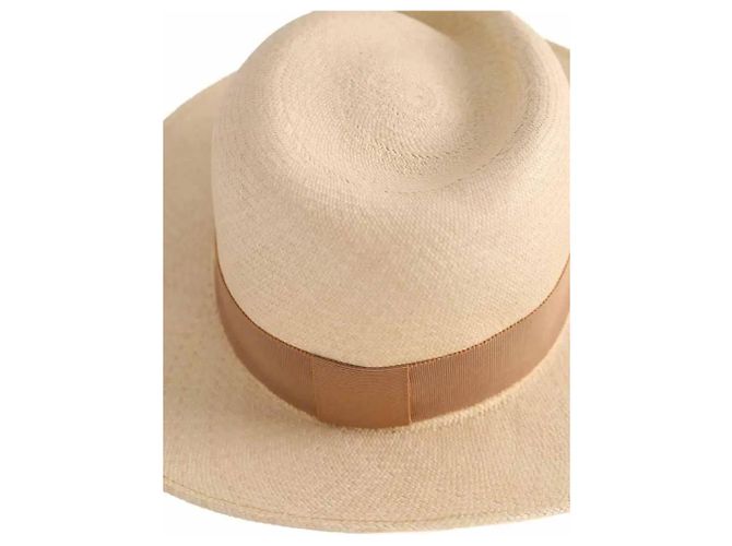 Sombrero Panama Maison Michel beige - vista 3