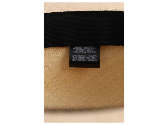 Sombrero Panama Maison Michel beige - vista 5