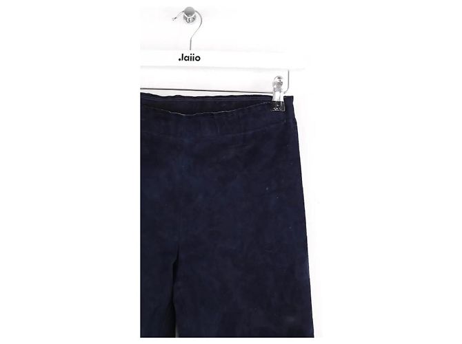 Stouls Navyblaue gerade geschnittene Hose - Ansicht 2