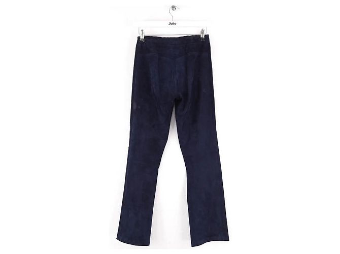 Stouls Navyblaue gerade geschnittene Hose - Ansicht 3