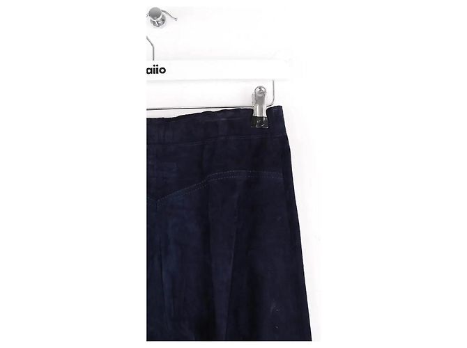 Stouls Navyblaue gerade geschnittene Hose - Ansicht 4