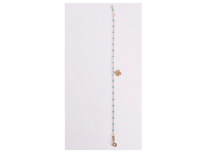 Autre Marque Bracciale Lucky Trèfle dorato - vista 2