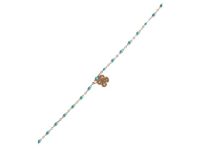 Autre Marque Bracciale Lucky Trèfle dorato - vista 4