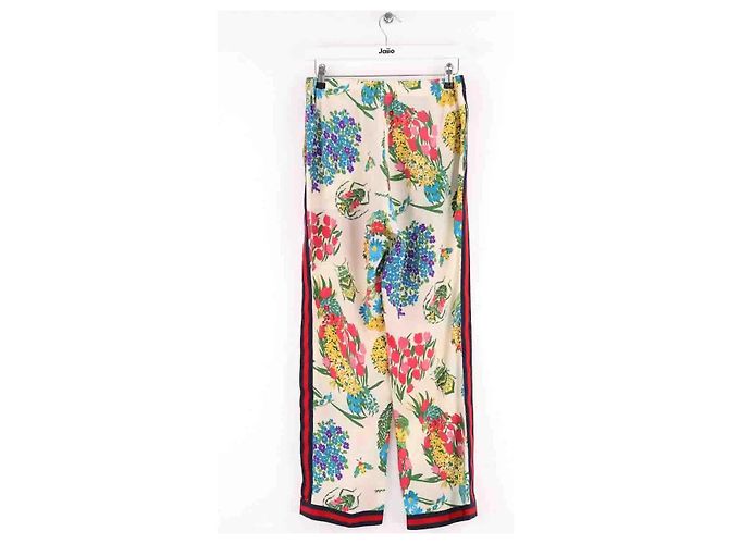 Gucci Pantaloni dritti multicolore - vista 2