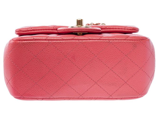 Borsa CHANEL Timeless/Classique in Pelle Rosa - 104023 - vista 11
