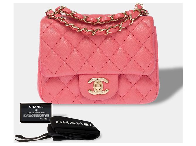 Borsa CHANEL Timeless/Classique in Pelle Rosa - 104023 - vista 2